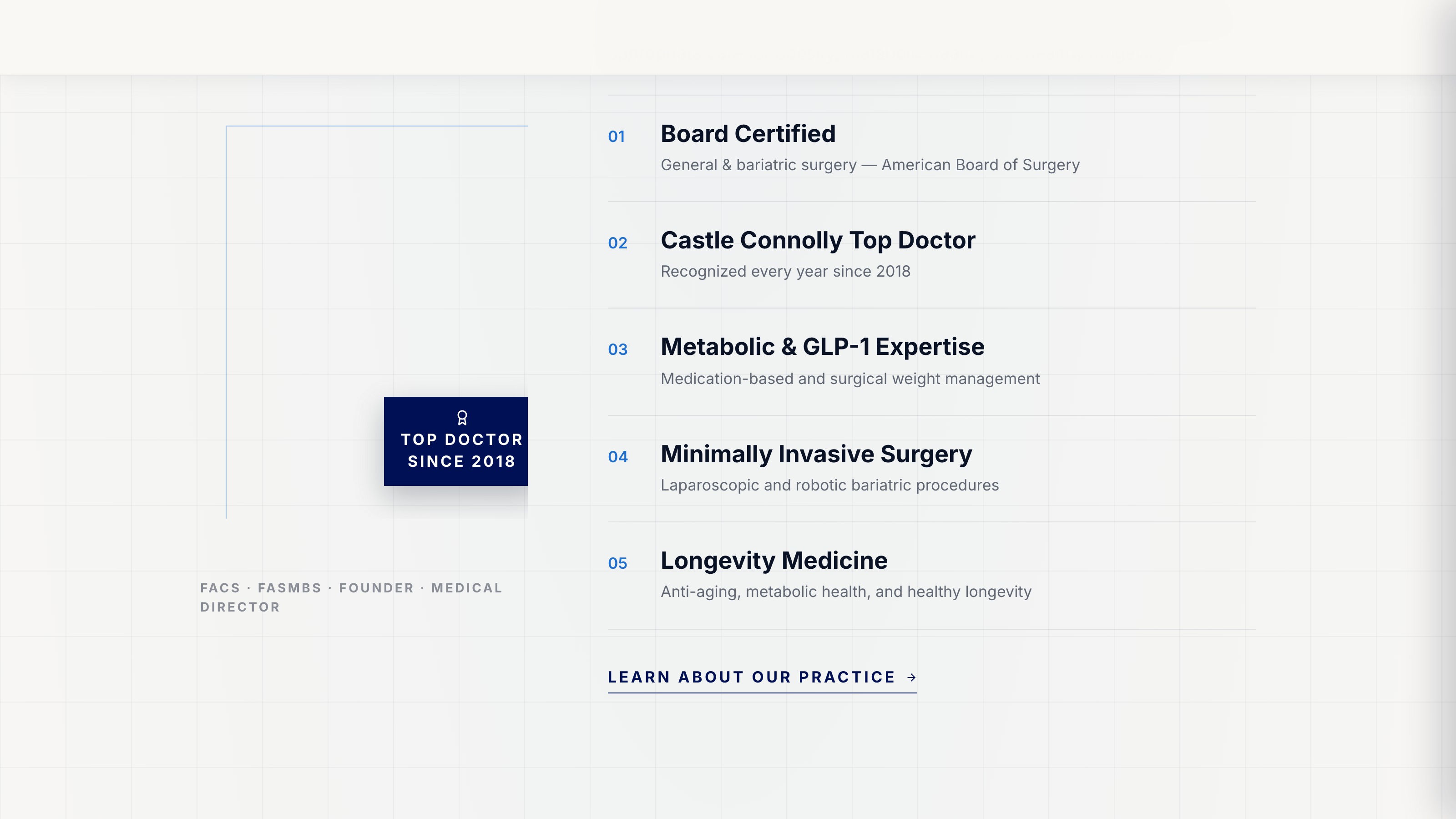 Patient-facing practice site
